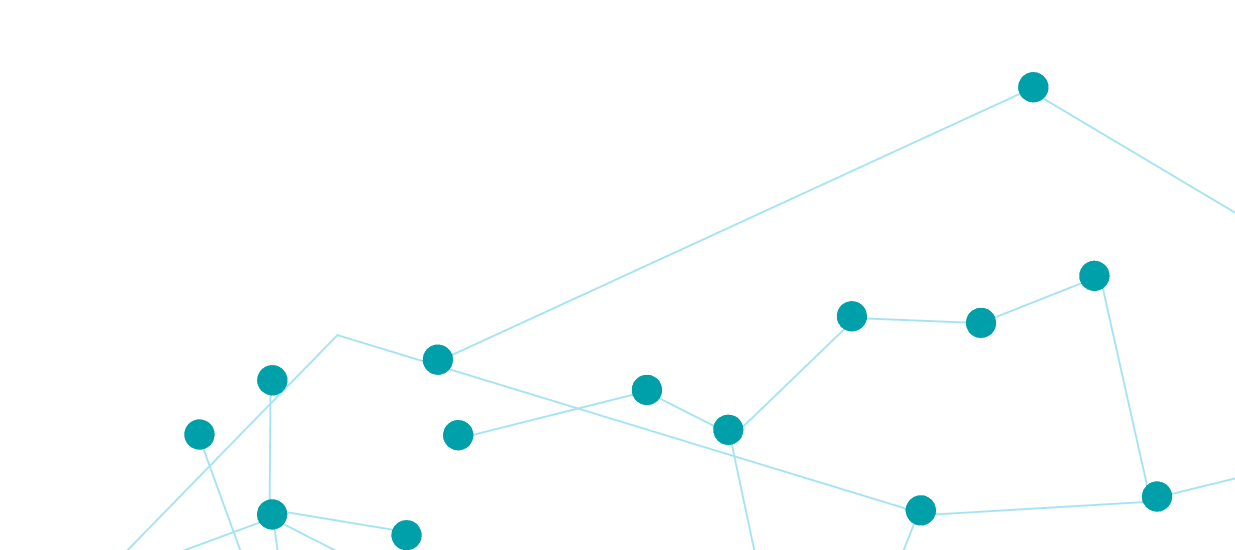 Footer background dots